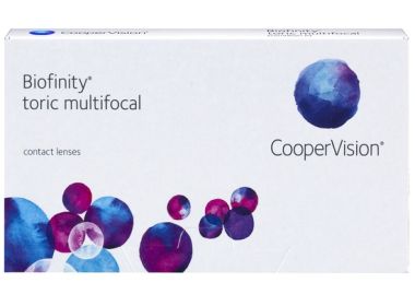 Biofinity Toric Multifocal - Lentilles de contact