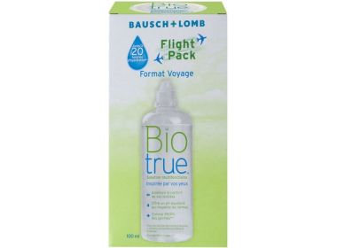 Biotrue Flight Pack 100ml - Produit pour lentilles