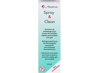 Menicon Spray & Clean - Produit pour lentilles