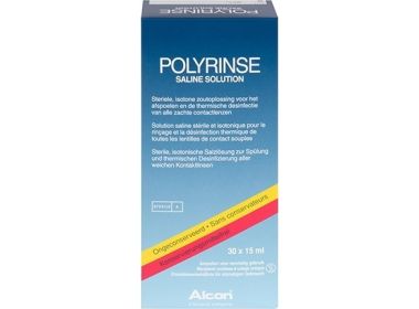Polyrinse Sterile Salzlösung Ampullen 30x15ml - Produit pour lentilles