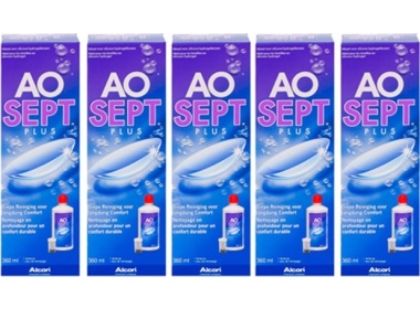 Aosept Plus Sparpack 5x360ml - Produit pour lentilles